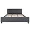 Flash Furniture Platform Bed, Tribeca, King, Dark Gray HG-32-GG - alternate 5